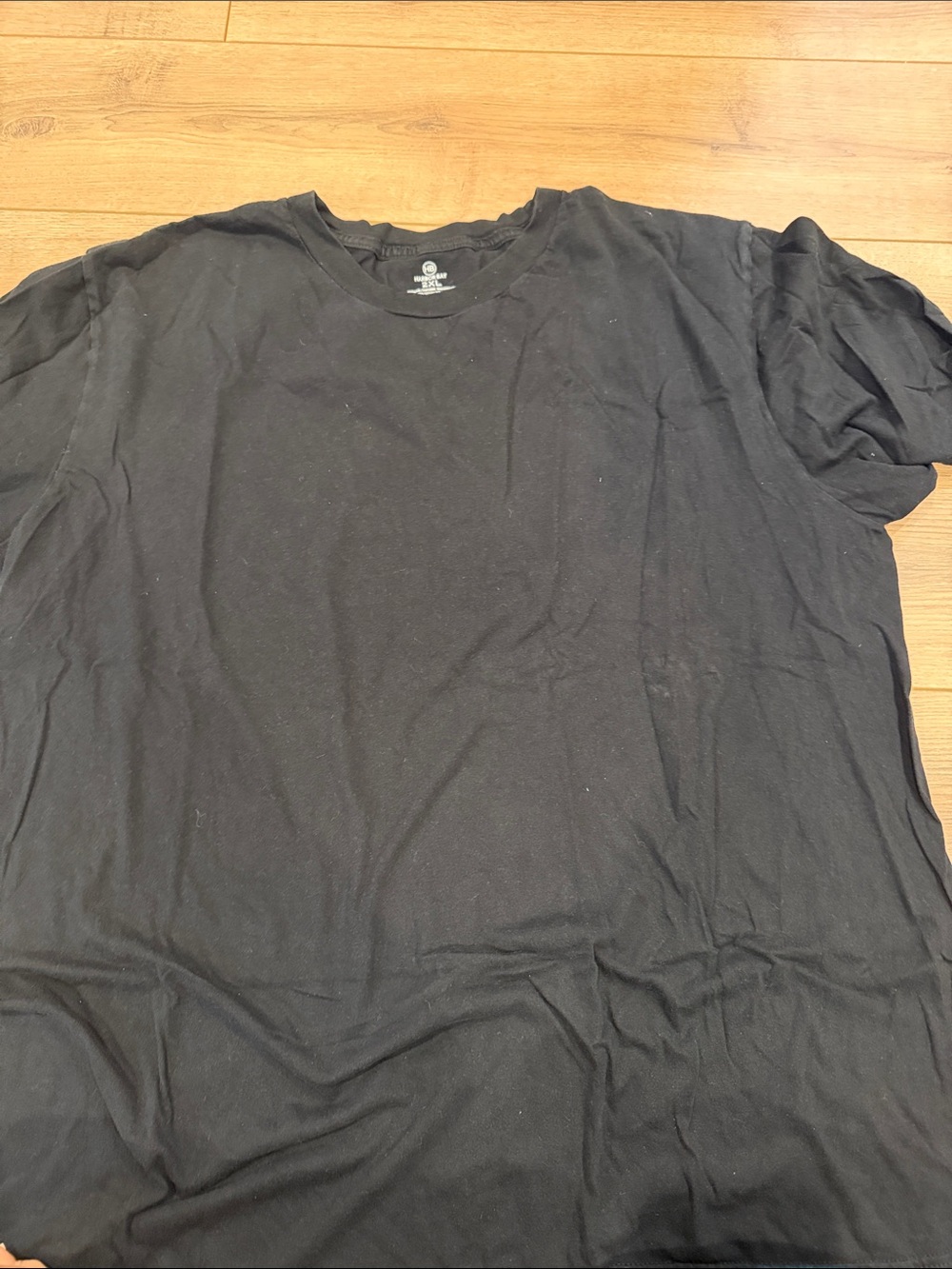 Harbor Bay Black Short Sleeve Crew Tee